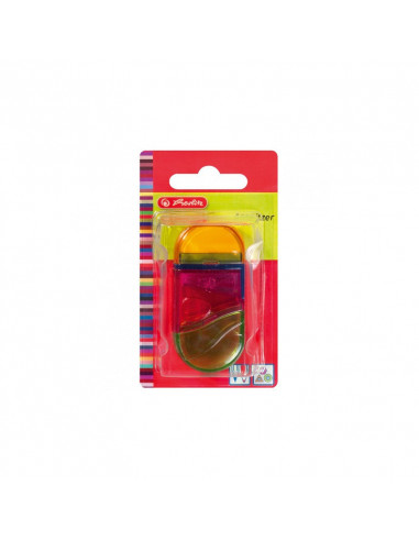 TAILLE-CRAYONS HERLITZ + GOMME-1/B