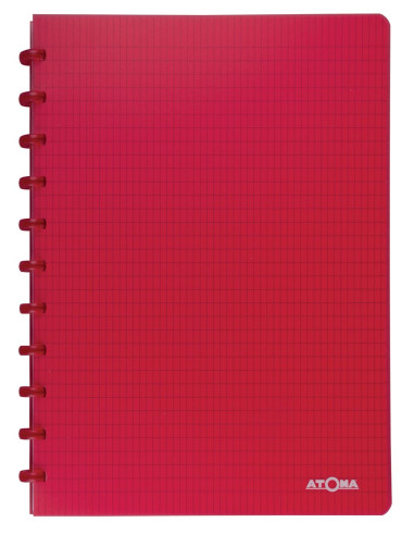 Cahier Atoma A5 5/5+M Rouge