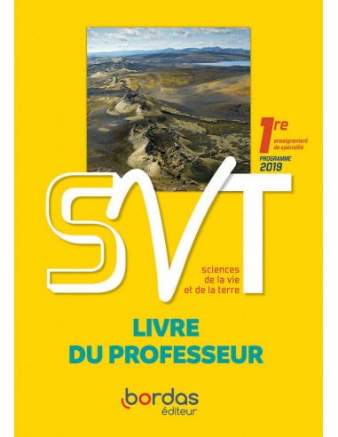 SVT 1re - Livre du professeur (Ed. 2019)