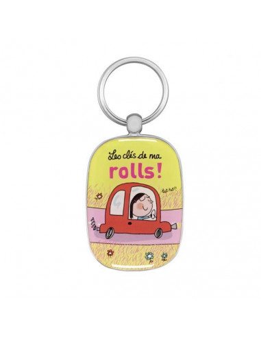 Porte-clés OPAT Rolls - jaune/rouge