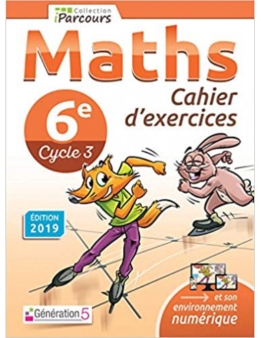 iparcours math 6 cahier d'exercices