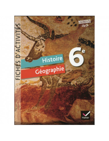 Fiches d'activités Histoire Géographie 6