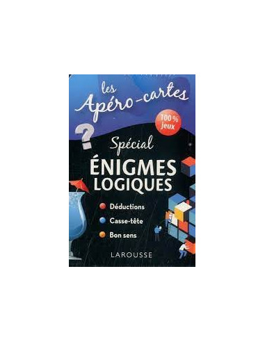 APERO-CARTES ENIGMES LOGIQUES