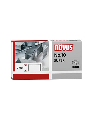 Boîte de 1000 agrafes n°10 Novus