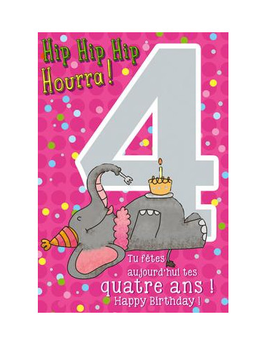 Carte musicale 4 - Hip Hip Hip Hourra! T