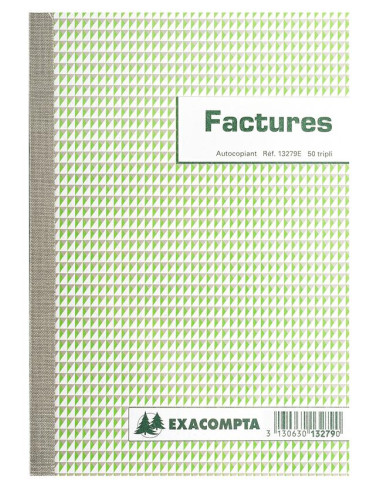 Manifold Facture A5 3 plis Exacompta
