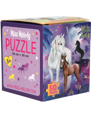 Miss Melody Puzzle cheval 50 pieces