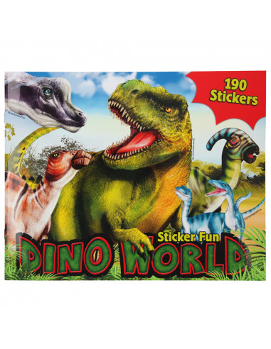 Dino stickers + cahier de coloriage