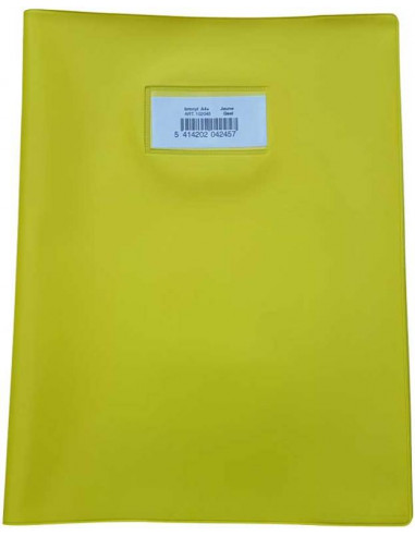 COUVRE-CAHIER A4+ JAUNE
