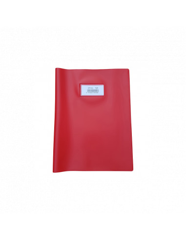 COUVRE-CAHIER A4+ ROUGE