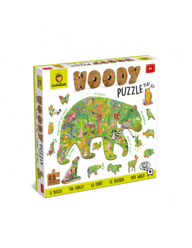 Ludattica Puzzles : WOODY PUZZEL FORÊT 2