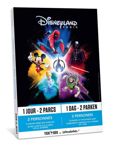 Tick'n Box Disneyland PARIS+Studio 2pers