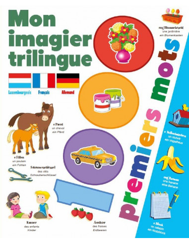 Mon imagier trilingue Lux / Fr / De - 10